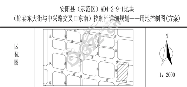 安阳五处地块详规出炉!涉及商业,住宅,公园.