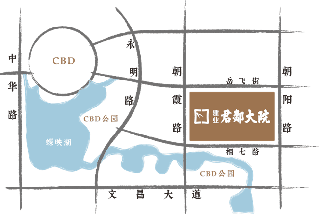 安阳市cbd公园位置图片